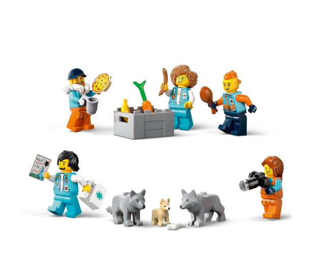LEGO City 60471 Ciężarówka z laboratorium arktycznej odkrywczyni - 1331646 - zdjęcie 4